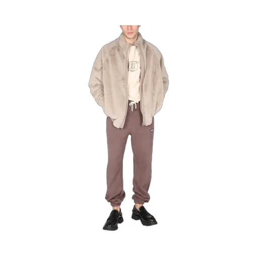 Mouty Logo Embroidered Reversible Zipped Jacket