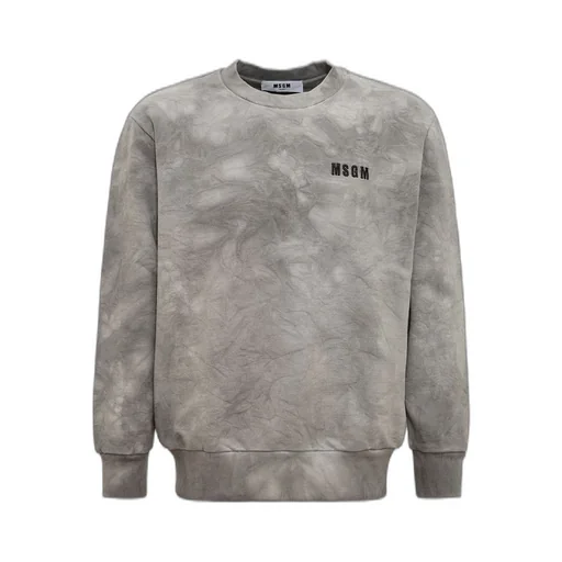 Msgm Logo-Embroidered Sweatshirt