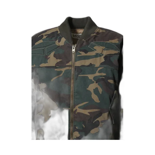 Camo Ma-1 Moto Jacket / Camo