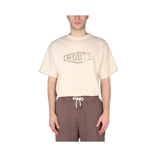Mouty Logo Print Crewneck T-Shirt