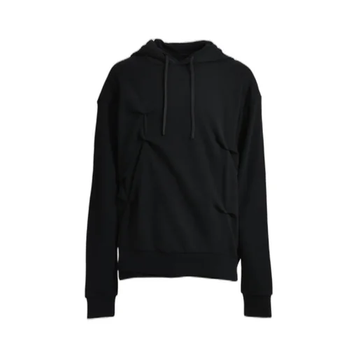 Multi Rivet Hoodie / Black