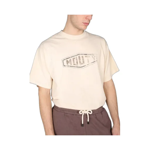 Mouty Logo Print Crewneck T-Shirt