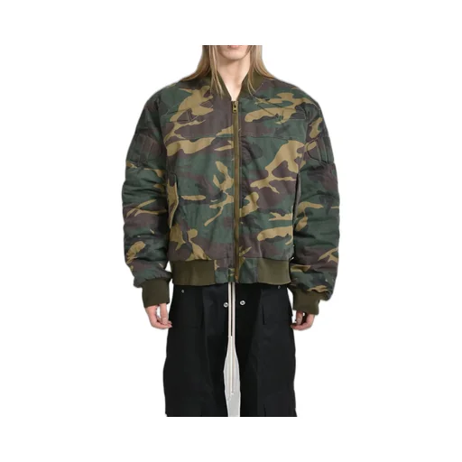Camo Ma-1 Moto Jacket / Camo