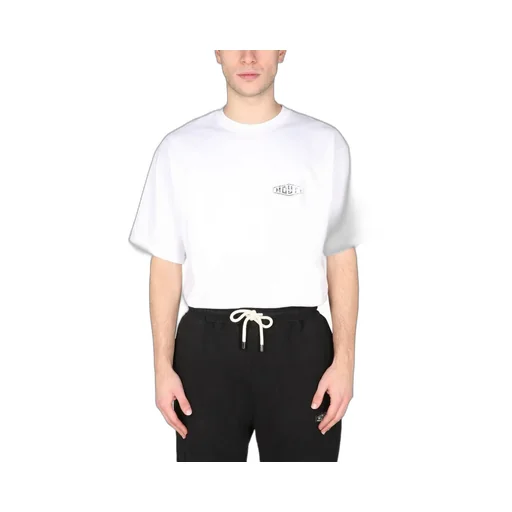 Mouty Logo Print Crewneck T-Shirt