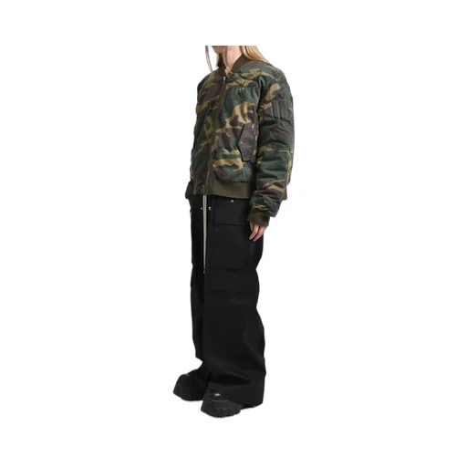 Camo Ma-1 Moto Jacket / Camo