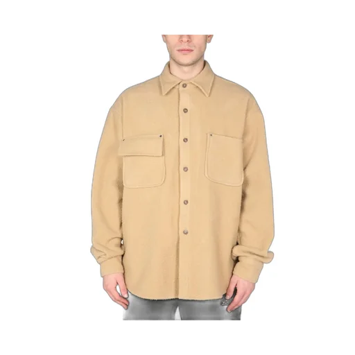 Mouty Phoenix Logo Patch Overshirt