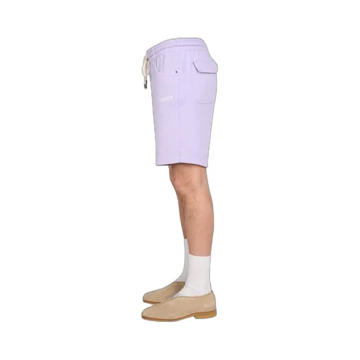 Mouty Logo Embroidered Bermuda Shorts