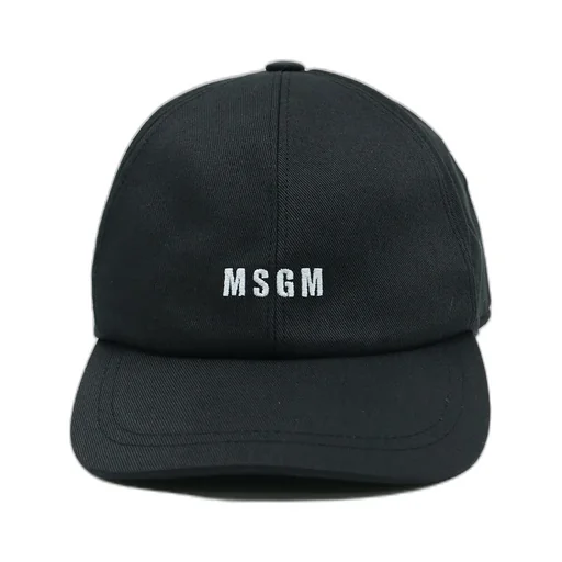 Msgm Logo Embroiderd Cap