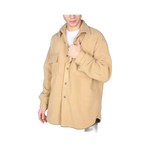 Mouty Phoenix Logo Patch Overshirt