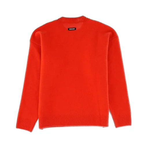 Msgm Crewneck Knitted Jumper