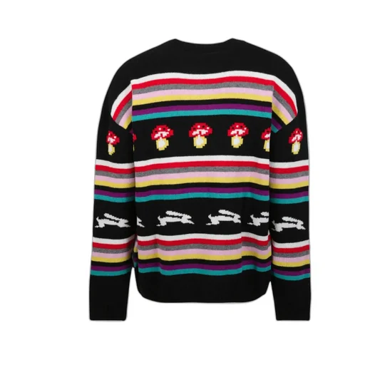 Msgm Jacquard Crewneck Jumper
