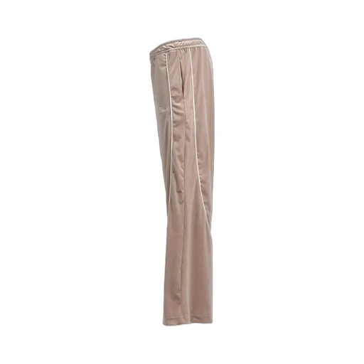 Script Logo Piping Velor Track Pants / Bei