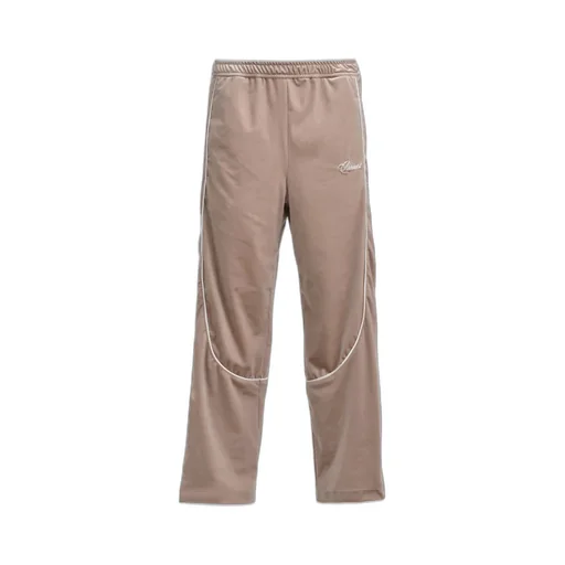 Script Logo Piping Velor Track Pants / Bei