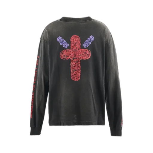 Br_Ls Tee/Born Saint / Black