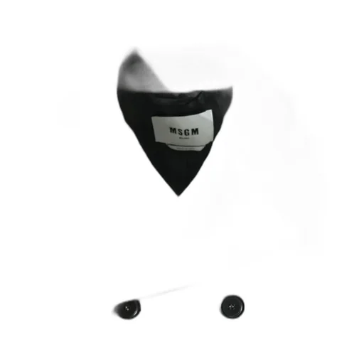 Msgm Double Breasted Coat
