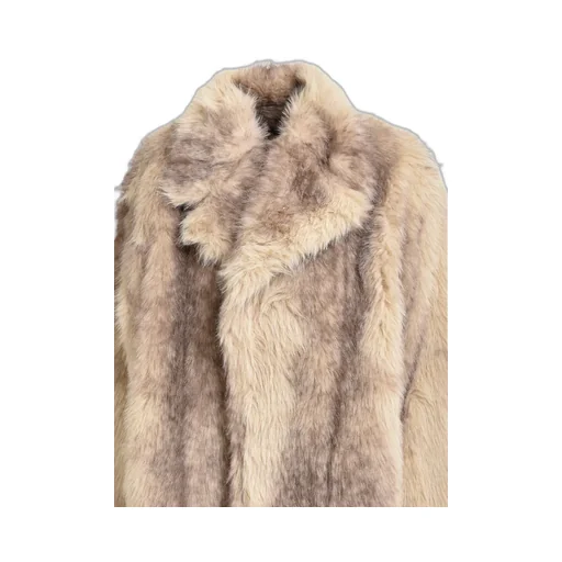 Faux Fur Coat / Bei