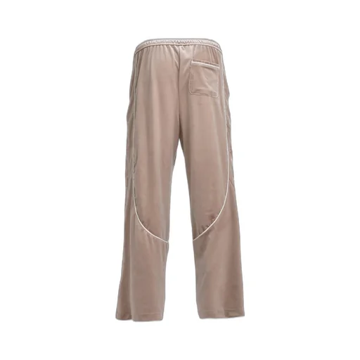 Script Logo Piping Velor Track Pants / Bei