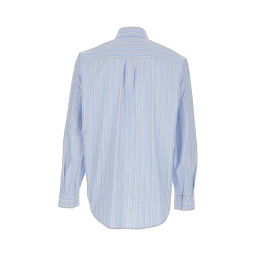Msgm Striped Long-Sleeved Shirt
