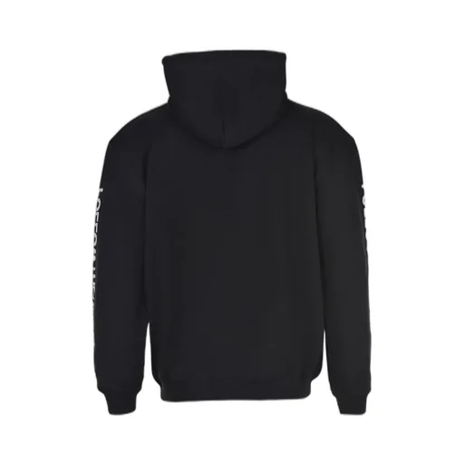 Msgm Sketched Bunnies Print Hoodie