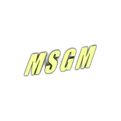 Msgm Logo Print Joggers