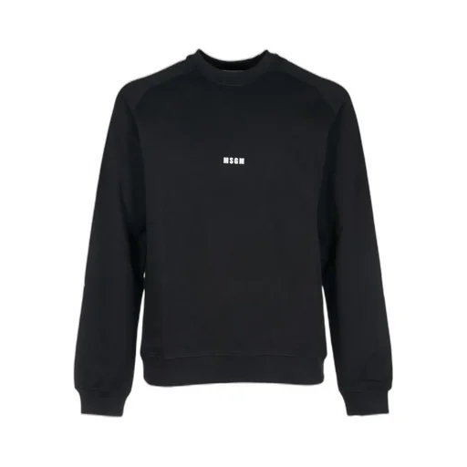 Msgm Logo Printed Crewneck Sweatshirt