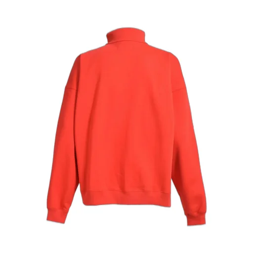 Script Logo Half Zip Sweat / Red