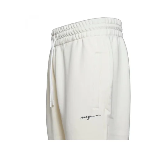 Msgm Logo Embroidered Drawstring Tapered-Leg Track Pants