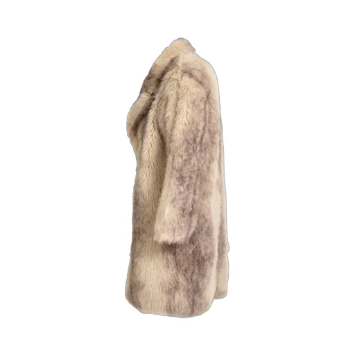 Faux Fur Coat / Bei