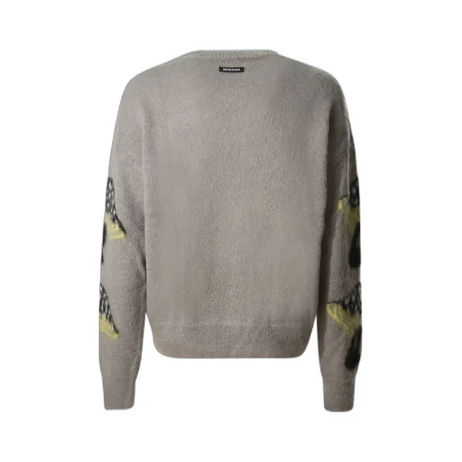 Msgm Fantastic Mushroom Jacquard Pattern Sweater