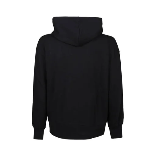 Msgm Logo Printed Drawstring Hoodie