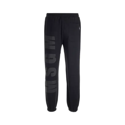 Msgm Logo-Printed Drawstring Track Pants