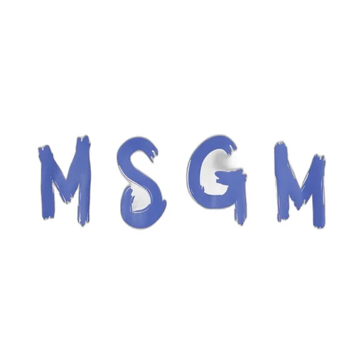 Msgm Logo Printed Crewneck T-Shirt
