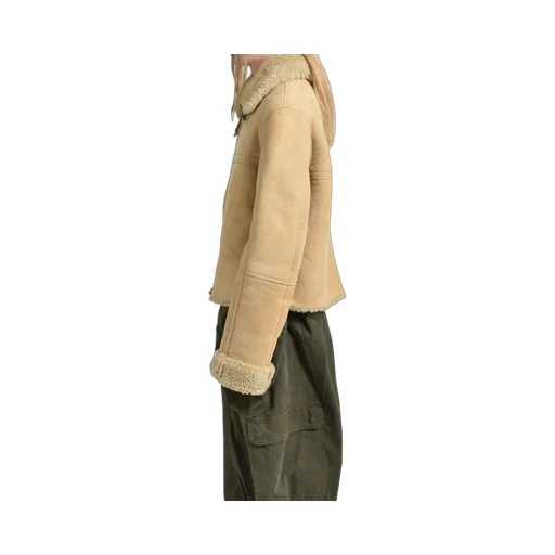01 Shearling Jacket / Camel