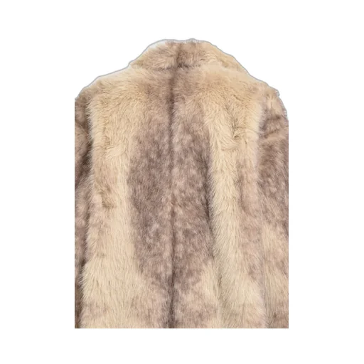 Faux Fur Coat / Bei