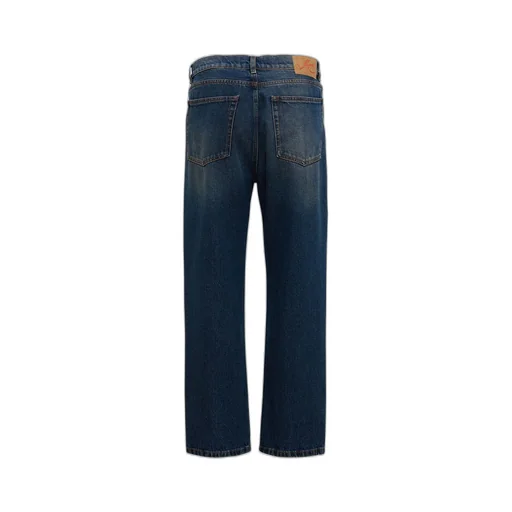 Msgm Logo Patch Jeans