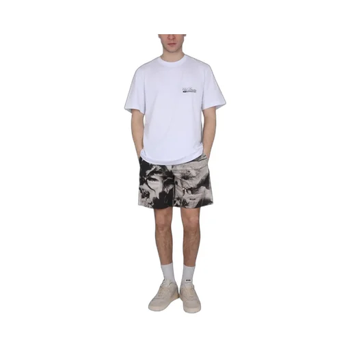 Msgm Logo Printed Crewneck T-Shirt