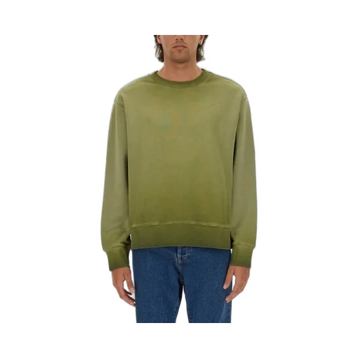Msgm Logo Embroidered Crewneck Sweatshirt
