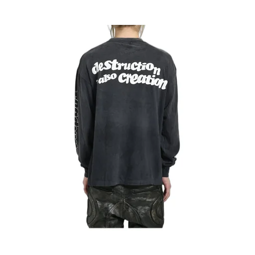 L/S T-Shirt Destruction / Black