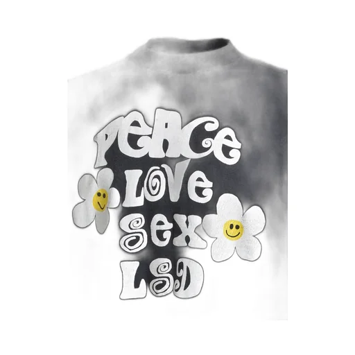S/S T-Shirt Peace / Black