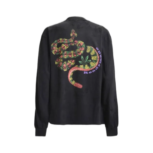 L/S T-Shirt Snake / Black