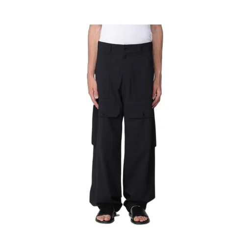 Msgm High Waist Pocket Detailed Trousers