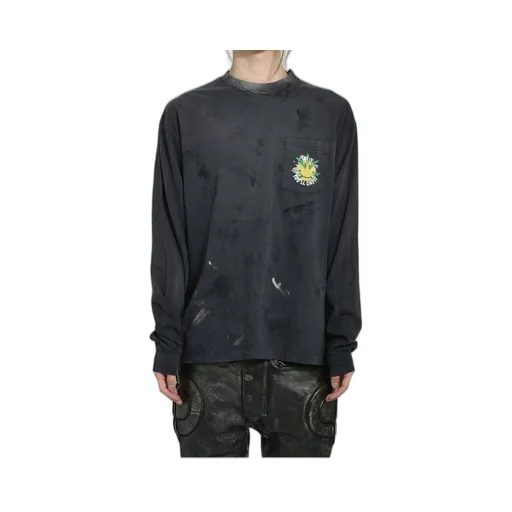 L/S T-Shirt Snake / Black