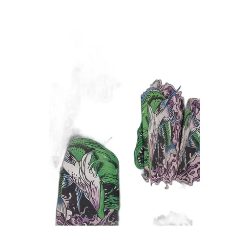 Msgm Graphic Printed Knee-Length Shorts