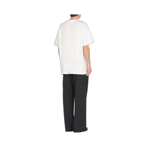 Msgm Logo-Printed Crewneck T-Shirt