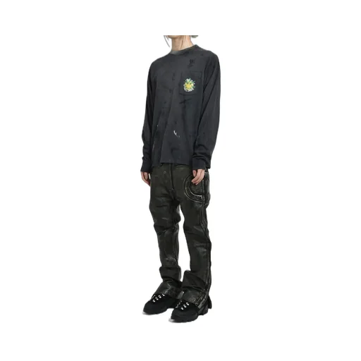 L/S T-Shirt Snake / Black