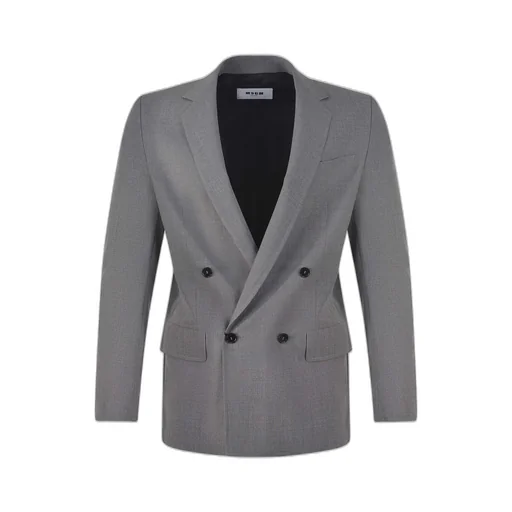 Msgm Double Breasted Tailored Blazer