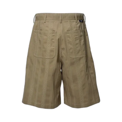 Msgm Embroidered Motif Shorts