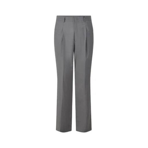Msgm Mid-Rise Pleated Trousers