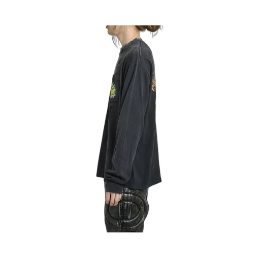 L/S T-Shirt Snake / Black