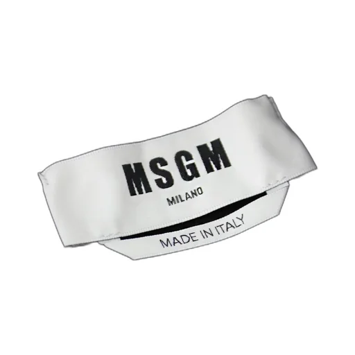 Msgm Logo Printed Crewneck Sweatshirt